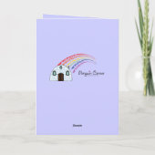 Gelukwensen op Uw Nieuw Puppy Kaart (Achterkant)