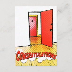 gelukwensen voor komedie kaart