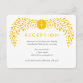 Gelukzalige Laurel BEWERKBARE KLEUR Bijlagekaart Informatiekaartje (Voorkant)