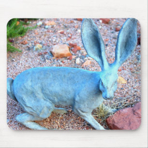 gelukzalmkonijn mousepad muismat