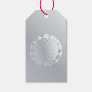 Gem Aluminium Gray Cadeaulabel
