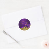 Gem & Bow| Sticker Purple Sweet 16 (Enveloppe)