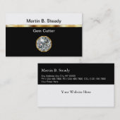 Gem Cutter Visitekaartjes (Voorkant / Achterkant)