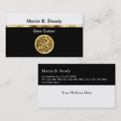 Gem Cutter Visitekaartjes (Voorkant / Achterkant)