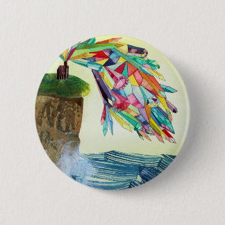 Gem House 3-knop Ronde Button 5,7 Cm