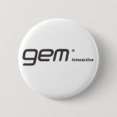 gem Interactieve knop,gem interactief Ronde Button 5,7 Cm (Voorkant)
