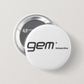 gem Interactieve knop,gem interactief Ronde Button 5,7 Cm (Voorkant /achterkant)