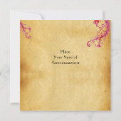 Gem-kruis 1e Heilige Communie / Christening groen Kaart (Achterkant)