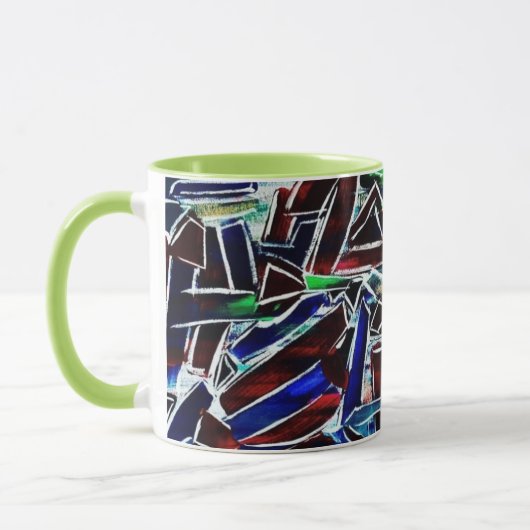 Gem Mug Abstrait (Gauche)