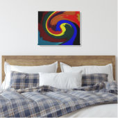 Gem Sands Verpakt Canvas Afdruk (Insitu (Slaapkamer))