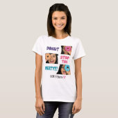 GEM Sisters - DONUT Stop de T-shirt van de Partij  (Voorkant volledig)