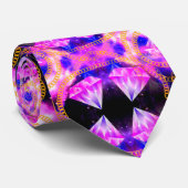 gem sterrenstelsel stropdas (Opgerold)