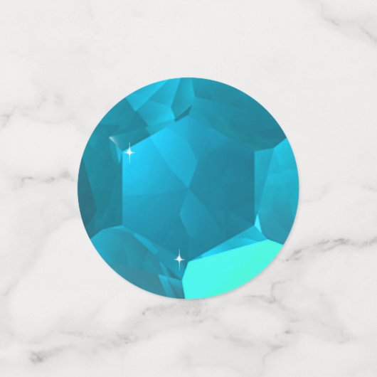 Gem Stone Graphic Confetti (Petit recto)