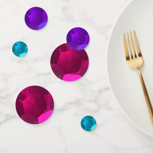 Gem Stone Graphic Confetti (Groupe)