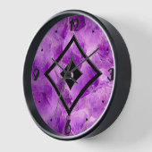 Gem Stone Pattern, Amethyst & Black Onyx (Hoek)