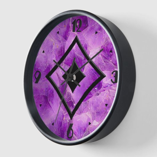 Gem Stone Pattern, Amethyst & Black Onyx (Hoek)