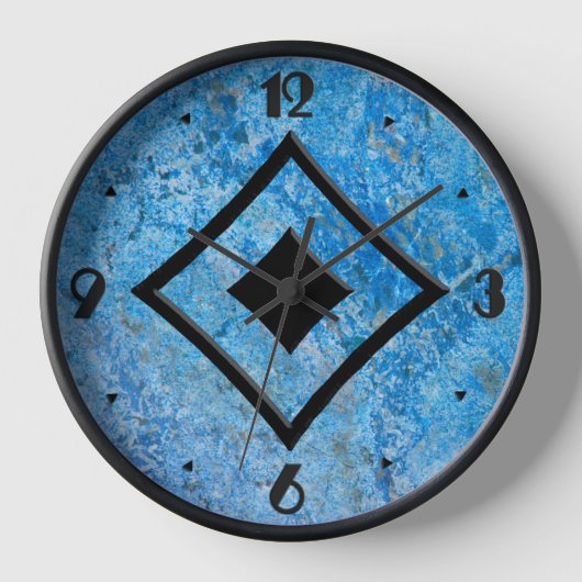 Gem Stone Pattern, Blue Granite & Black Onyx (Voorkant)