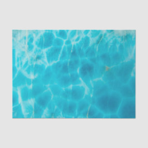 Gem Stone Pattern, Blue Larimar / Atlantis Stone Tissuepapier