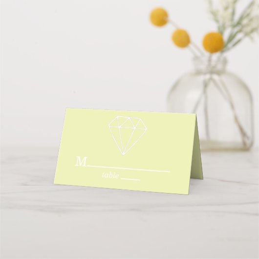 Gem Stones Custom Pastel Green Wedding (Voorkant)