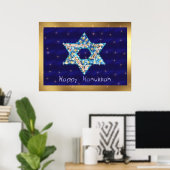 Gem versierde ster van David Poster (Thuiskantoor)