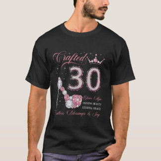 Gemaakt 30 jaar geleden 30e verjaardag 30 jaar oud t-shirt
