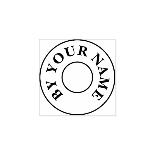 Gemaakt door vaartuigen rubberstempel (Afrduk)