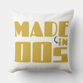 Gemaakt in 00's kussen (Voorkant)
