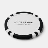 Gemaakt in 1940 pokerchips (Enkel)