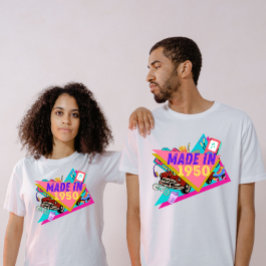 Gemaakt in 1950 verjaardag mijlpaal T-shirt