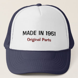 Gemaakt in 1951, Originele Onderdelen Trucker Pet