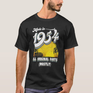 Gemaakt in 1954 Alle originele onderdelen 70e verj T-shirt