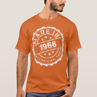 GEMAAKT IN 1956 ALLE OORSPRONKELIJKE ONDERDELEN T-SHIRT