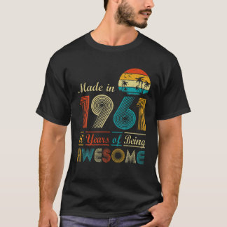 Gemaakt in 1961,  retro 60 jaar oud 60 jaar oud t-shirt
