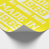 gemaakt in 1969 alle oorspronkelijke onderdelen cadeaupapier (Hoek)