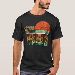 Gemaakt in 1983 38e verjaardag 38 quarantaine verj t-shirt