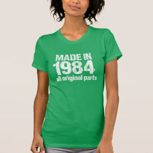 GEMAAKT in 1984 Alle ORIGINELE T - shirts