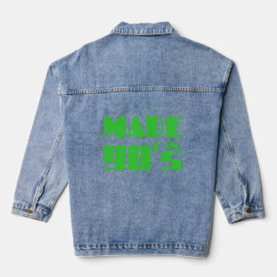 Gemaakt in 90's denim jacket