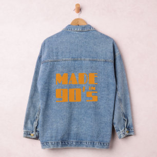 Gemaakt in 90's denim jacket
