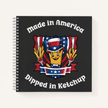 Gemaakt in Amerika Dipped in Ketchup Funny Patriot