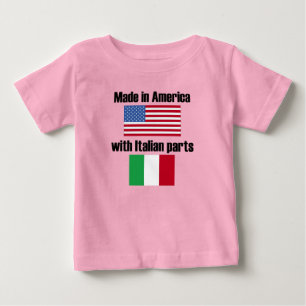 gemaakt in Amerika met Italiaanse onderdelen