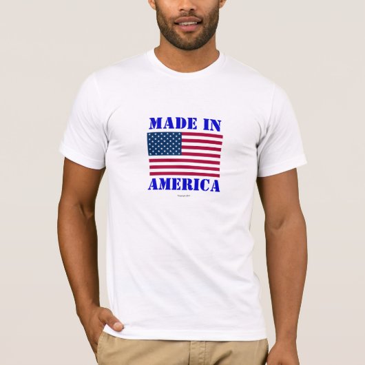 Gemaakt in Amerika t-shirt (Voorkant)