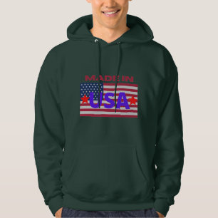 Gemaakt in Amerikaanse vlag True Classic t - shirt
