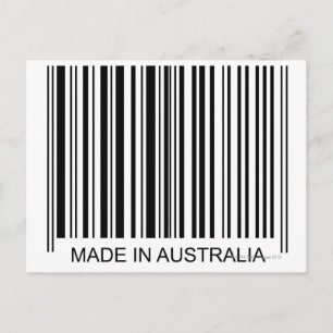 Gemaakt in Australië Briefkaart