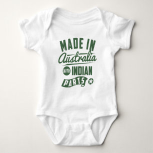 Gemaakt in Australië met Indiase onderdelen Romper