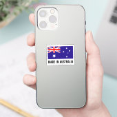 Gemaakt in Australische aangepaste vinylstickers Sticker (Telefoon)