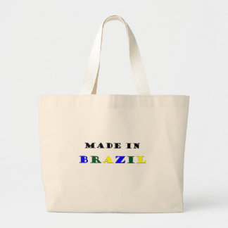 Gemaakt in Brazilië Grote Tote Bag