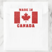 Gemaakt in Canada sticker (Tas)