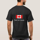 Gemaakt in Canada T-shirt (Achterkant)