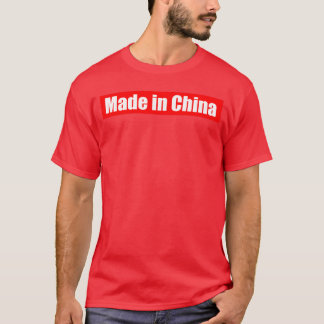 Gemaakt in China Funny China vintage T-shirt