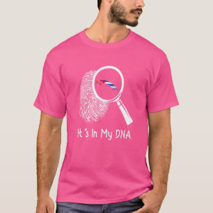 Gemaakt in Cuba Cubaanse vlag Kaart Cubanita T-shirt
